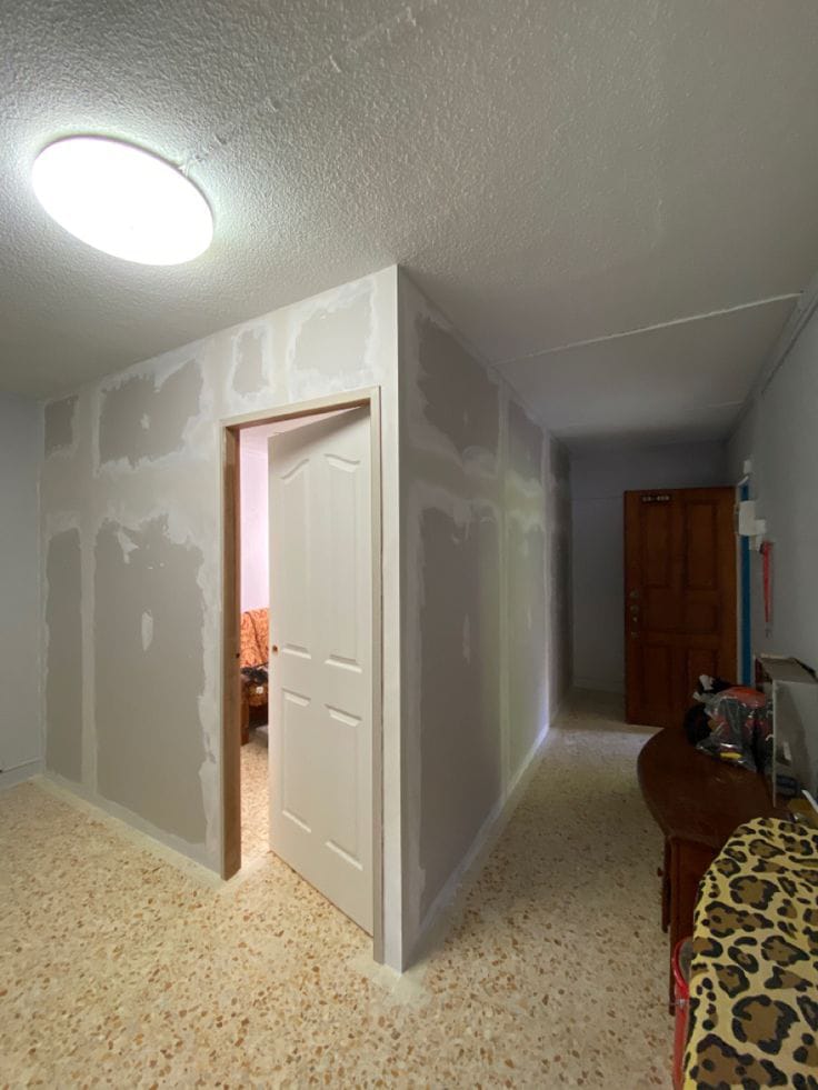 Office partitioning project